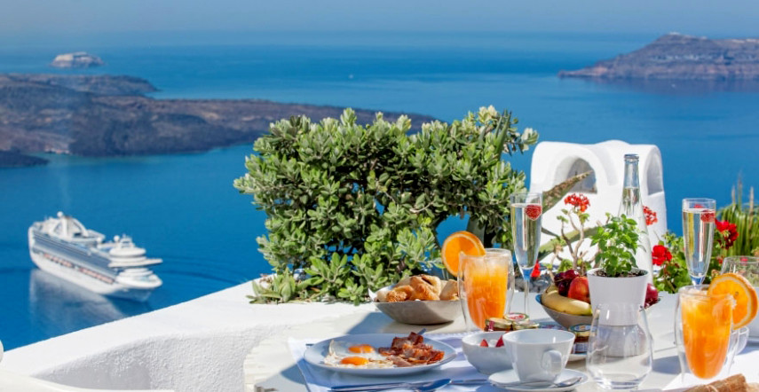 food, greece, greek, santorini